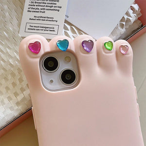 3D Foot Shaped IPhone Case