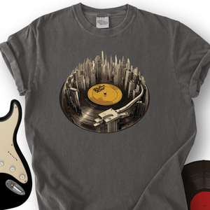 City Beats Vinyl T-Shirt
