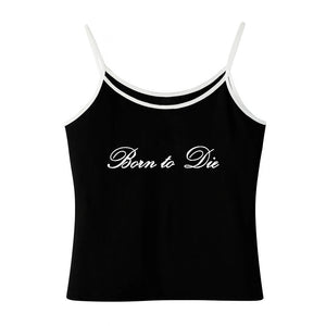 Born to Die Y2K Tank Top