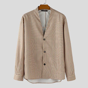 Button Up Striped Shirt