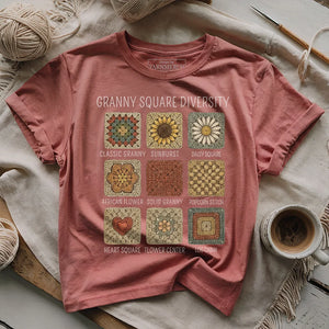 Granny Square Diversity T-shirt