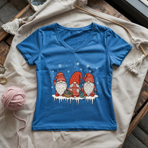 Three Knitty Gnomes Lady V-neck