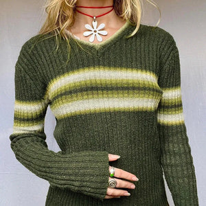 Vintage Striped Sweater