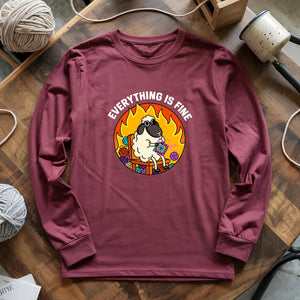 Everything Is Fine Long Sleeve T-shirt