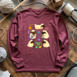 Sheep Knitter Long Sleeve T-shirt