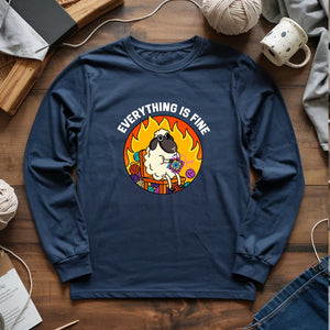 Everything Is Fine Long Sleeve T-shirt