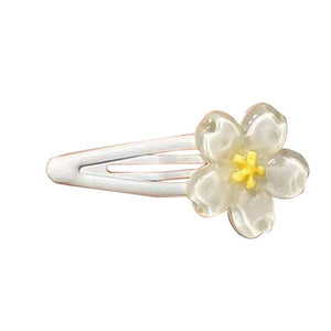 Pastel Flower Hair Clip