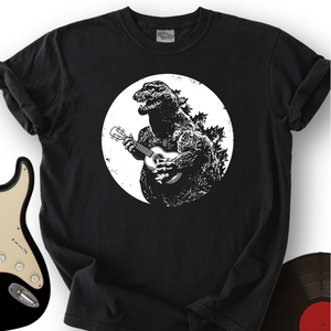 Dinosaur Playing Ukulele T-Shirt