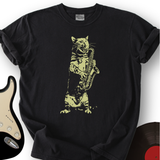 Cat Saxophone T-Shirt