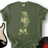 Cat Saxophone T-Shirt