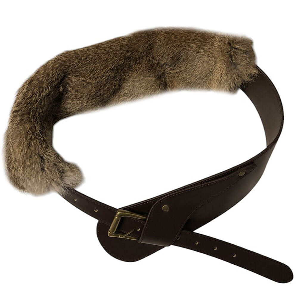 2000s Aesthetic Faux Fur Belt