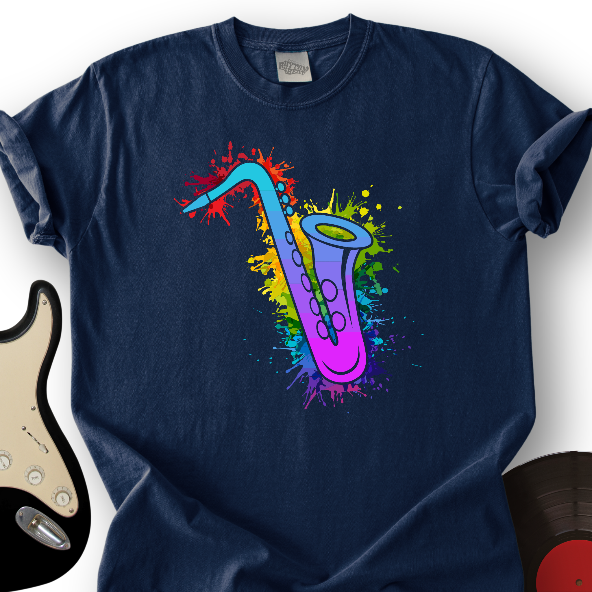 Graffiti Sax T-Shirt