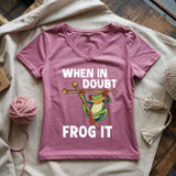 Frog It Lady V-neck