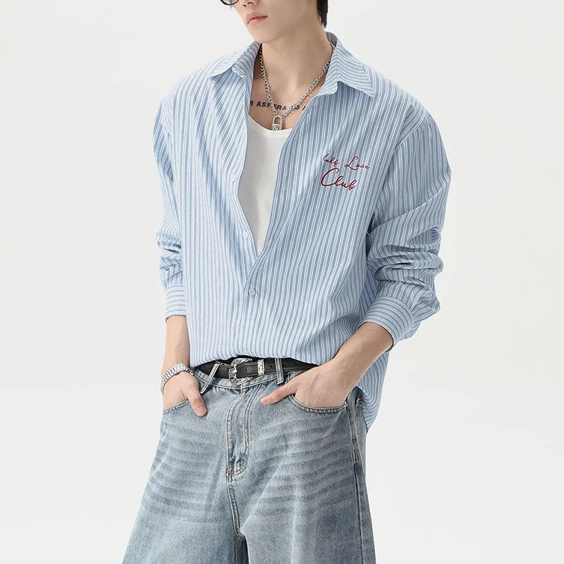 Blue Striped Shirt