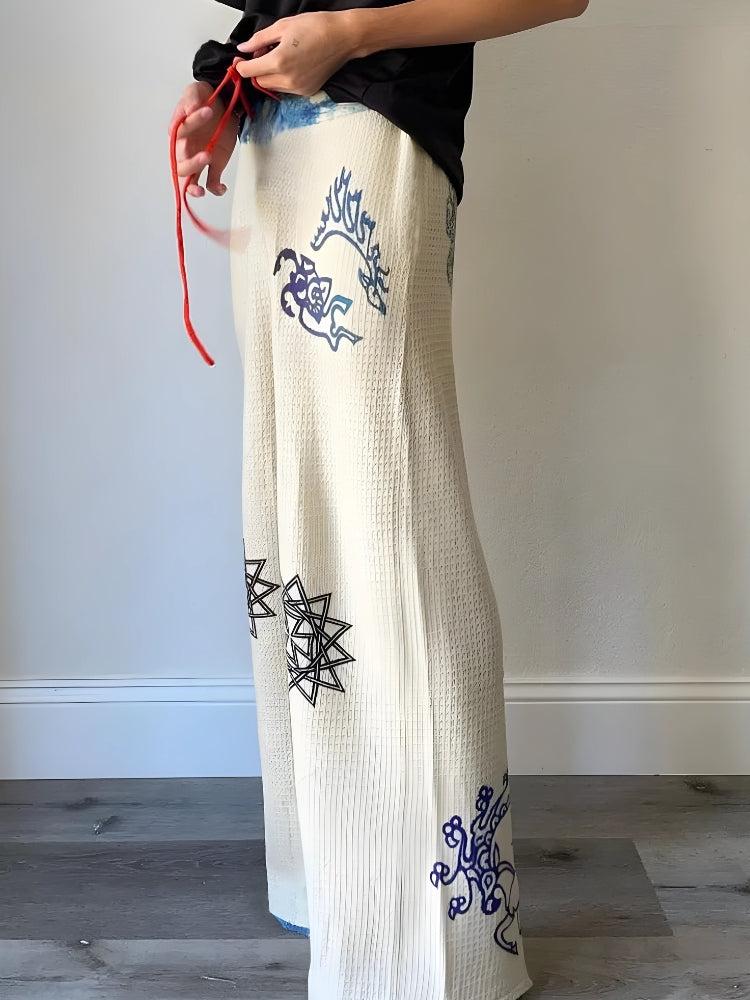 Boho Wide Leg Pants