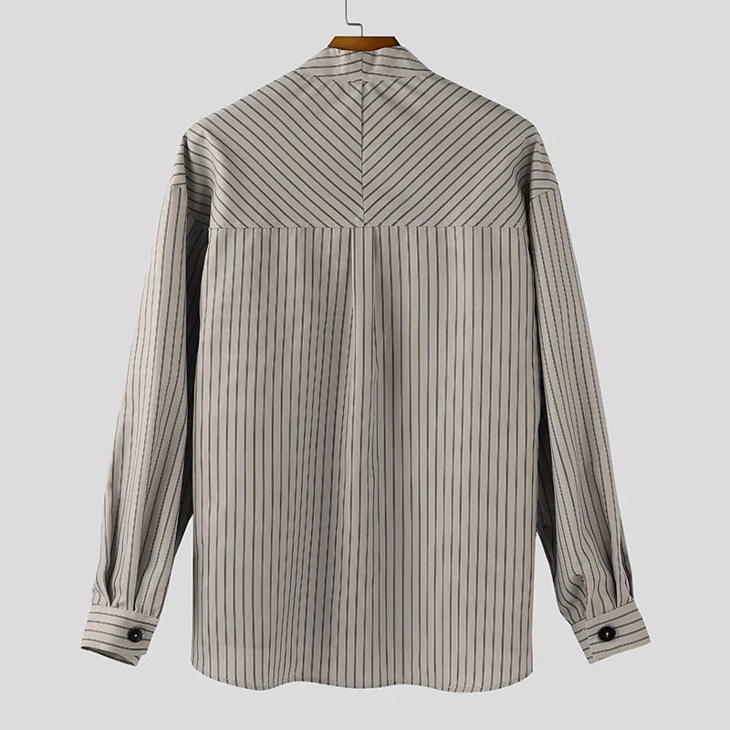 Button Up Striped Shirt