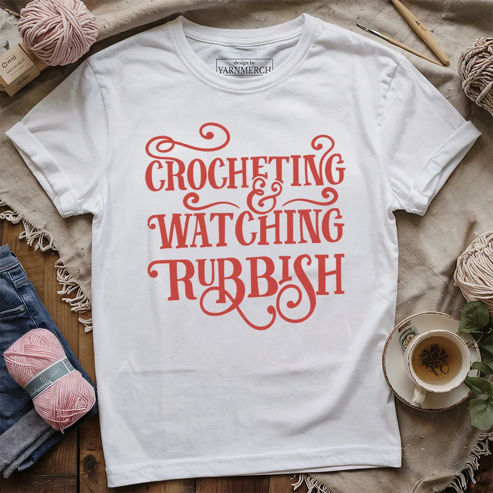 Crochet And Christmas Movie T-shirt