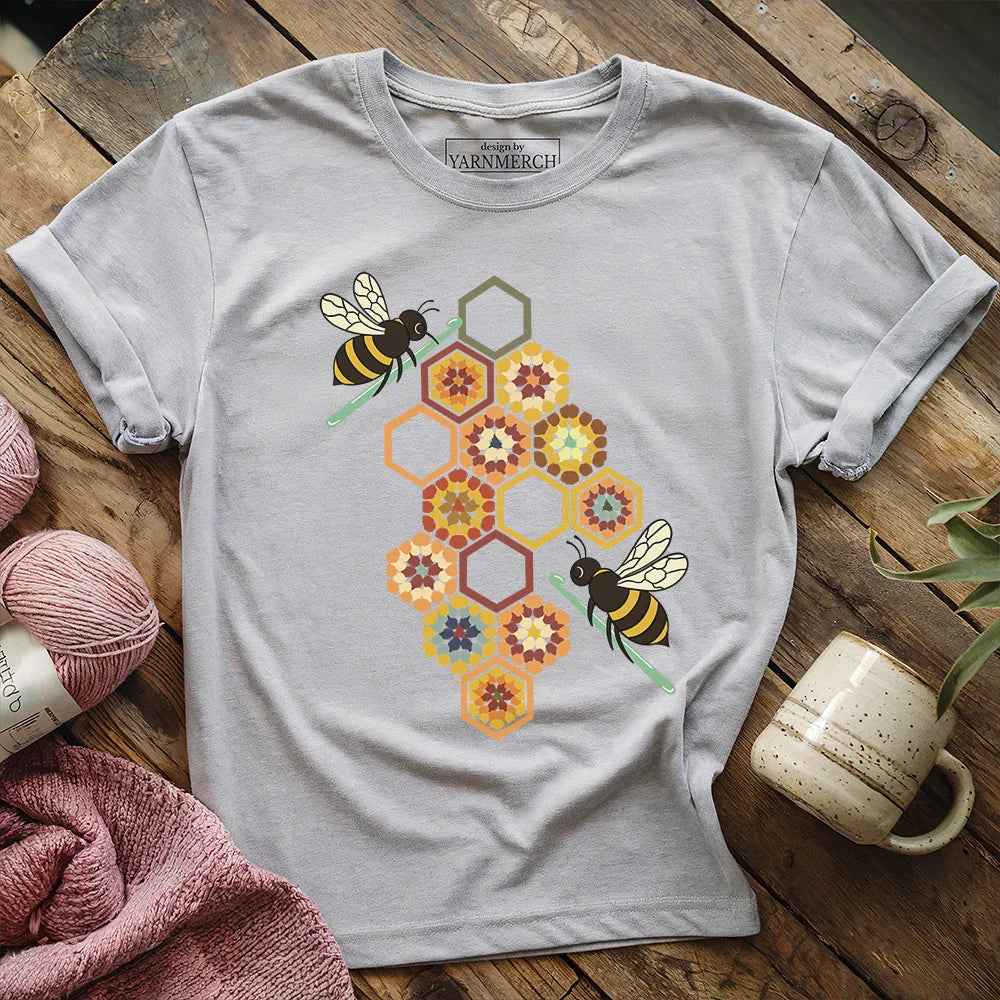Crochet Bees T-shirt