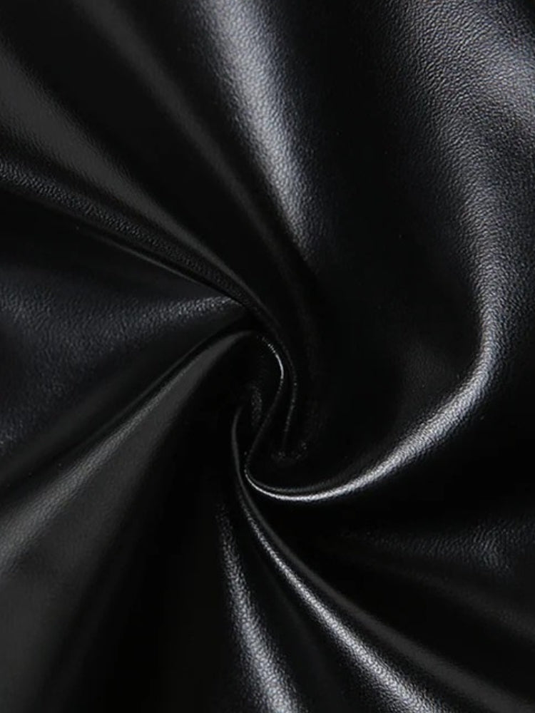 Cyberpunk Halter Neck Tie Top