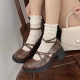 Dark Academia Mary Jane Shoes