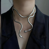 Grunge Snake Necklace & Bracelet