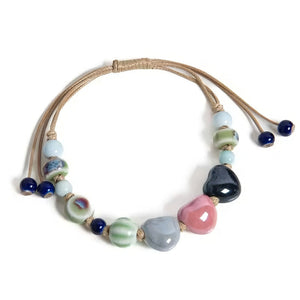 Heart Bead Bracelet