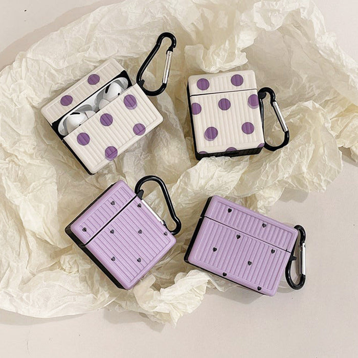 Heart Polka Dot Airpods Case