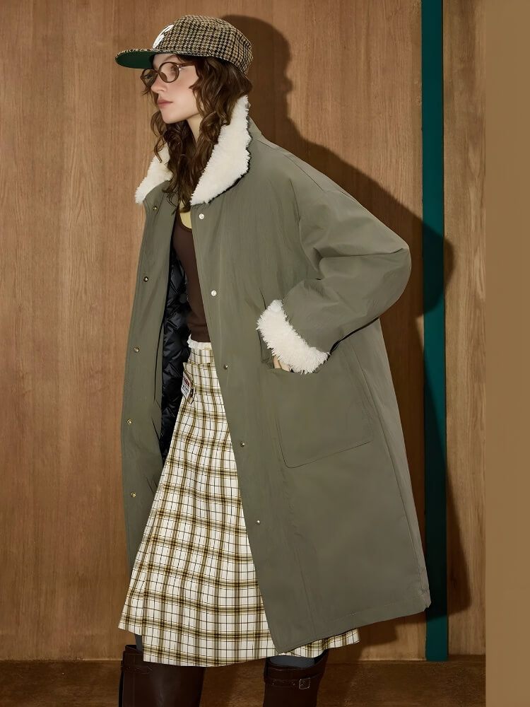 Olive Winter Coat