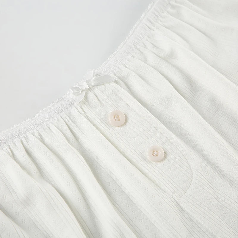 Pointelle Two Piece Pajama Set