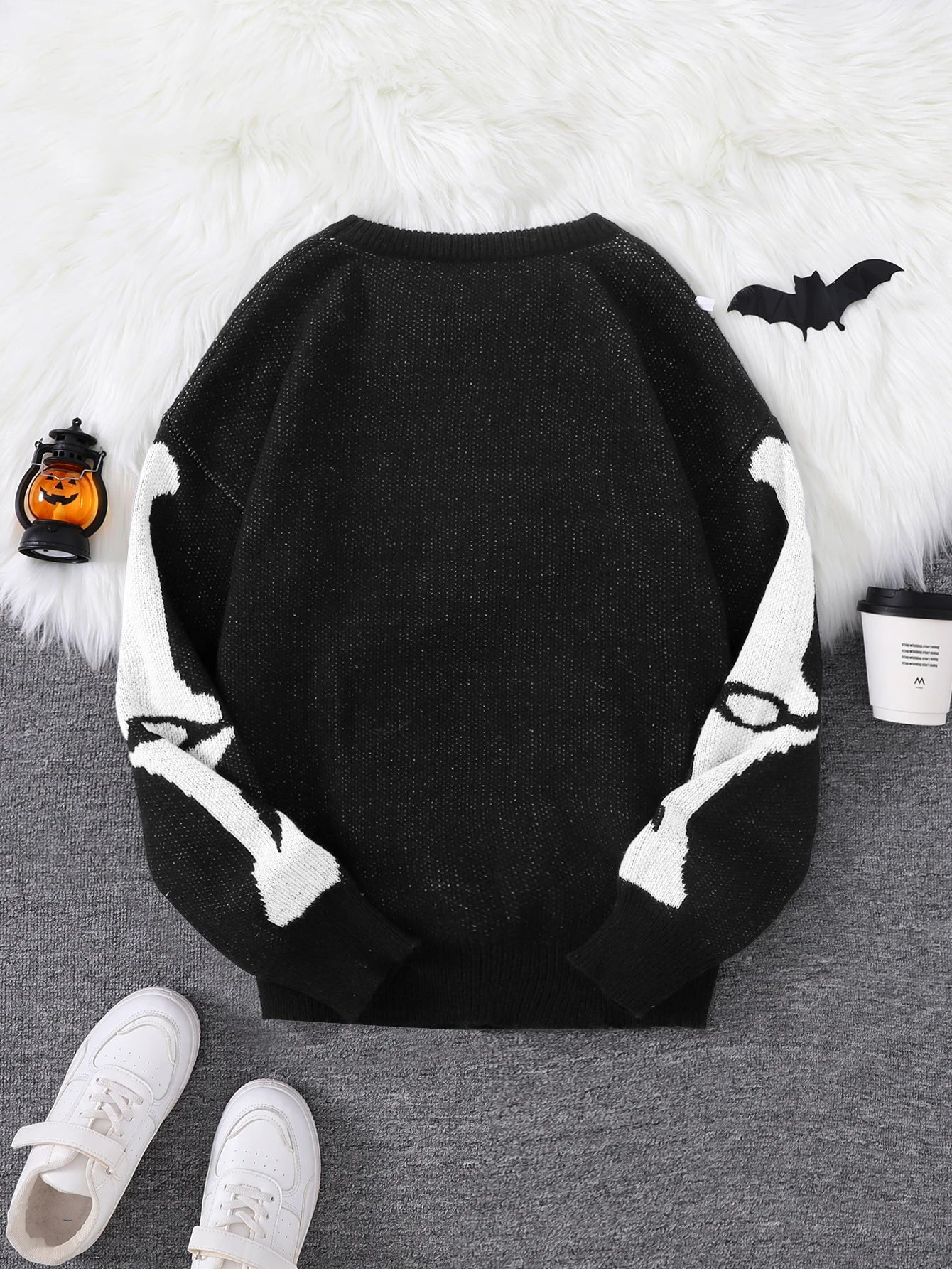 Skeleton Pullover Sweater