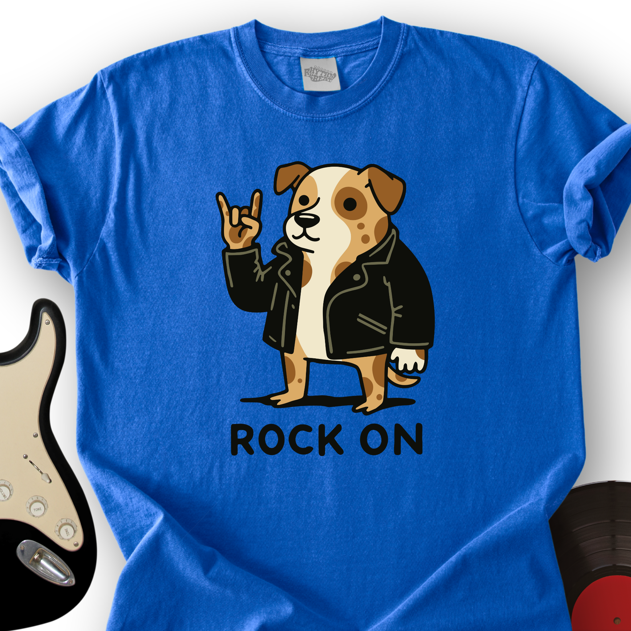 Dog Rock On T-Shirt