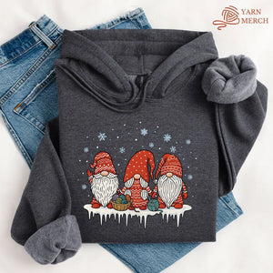 Three Knitty Gnomes Hoodie