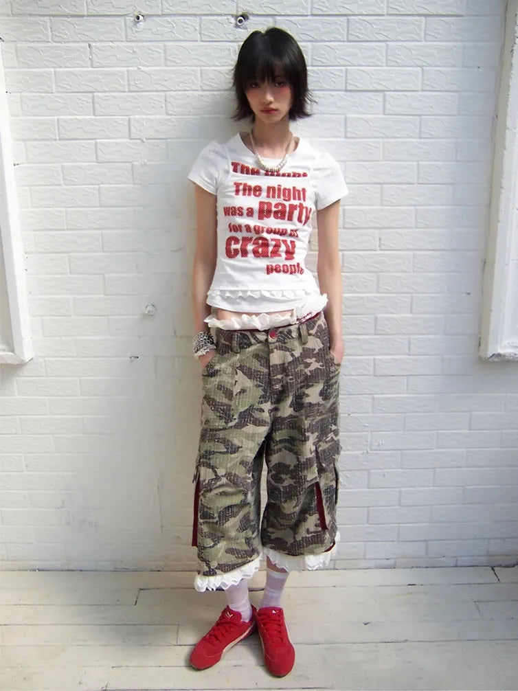 Y2K Crazy Party Graphic Tee