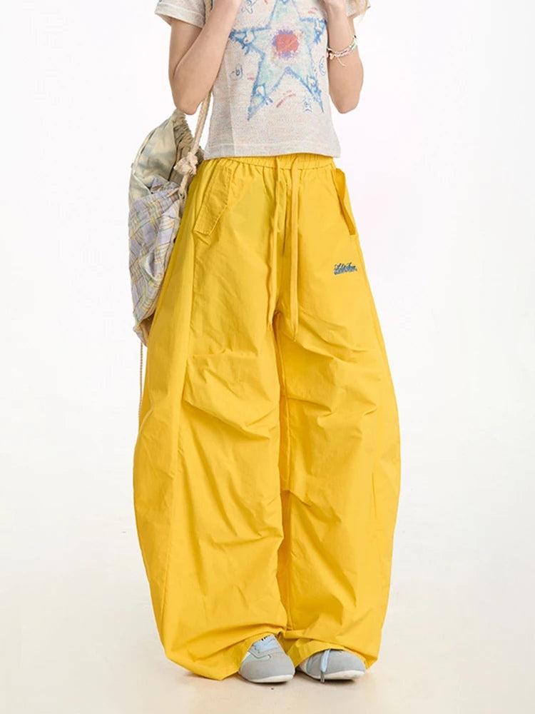 Y2K Parachute Pants