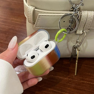 Autumn Feels Striped AirPods Case