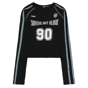 Blokette Aesthetic Long Sleeve Top