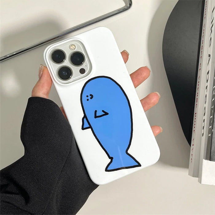 Blue Whale iPhone Case
