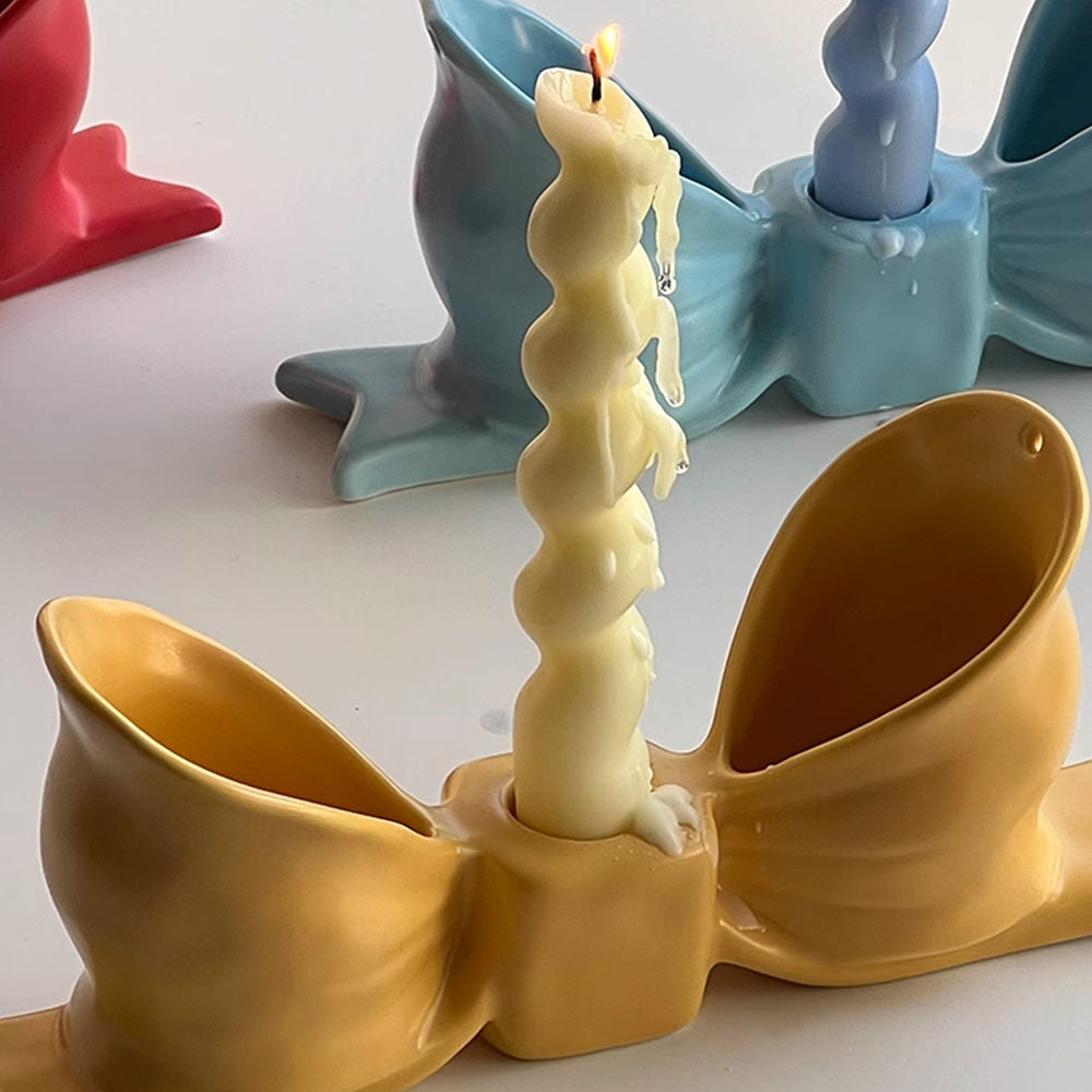 Bow Candle Holder