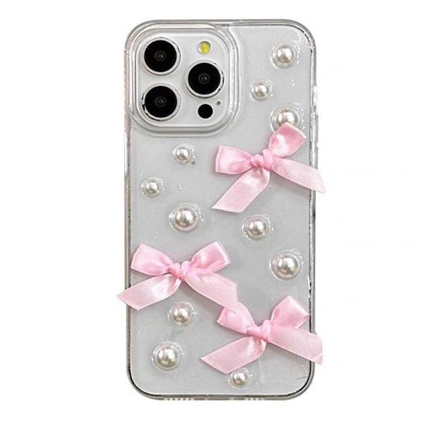 Bows Pearl iPhone Case
