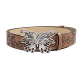 Wild West Butterfly Buckle Belt