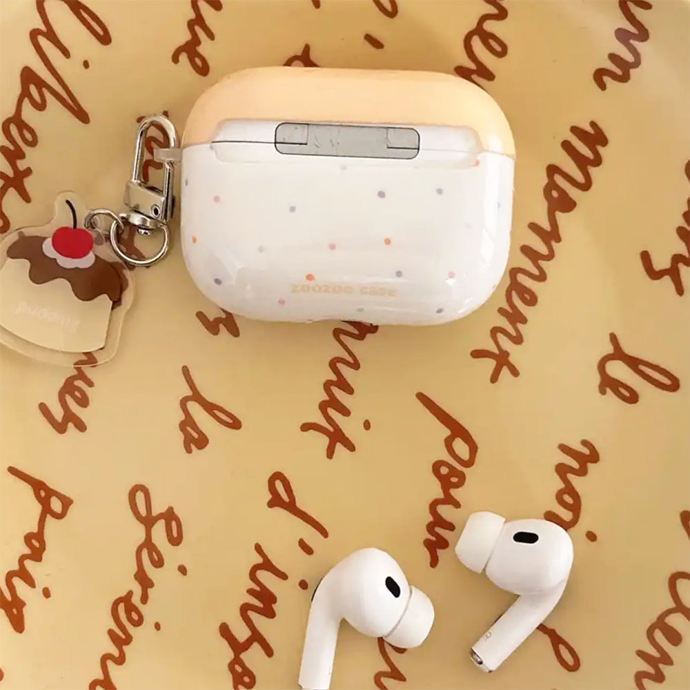 Cute Cherry Cake Airpods Case