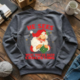He Sees You Crocheting Sweatshirt