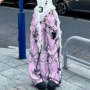 Emo Phase Wide-Leg Trousers