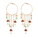Fairycore Mushroom Earrings