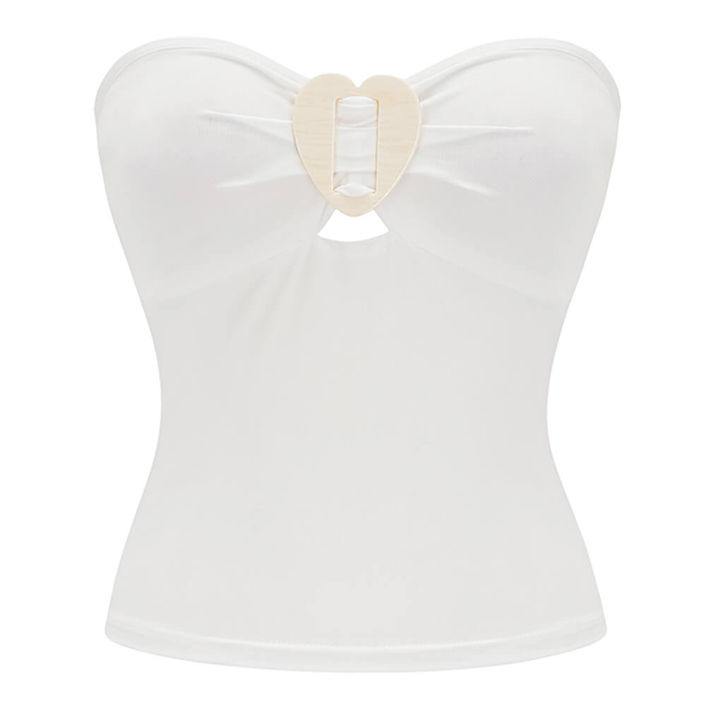 Secret Crush Heart Tube Top