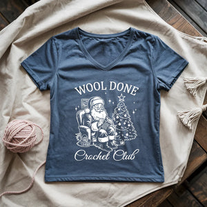 Wool Done Lady V-neck