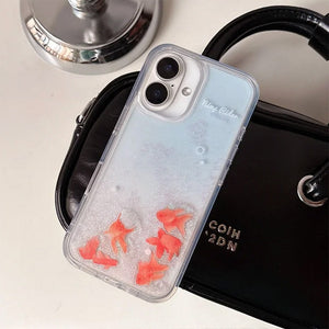 Koi Fish Glitter iPhone Case