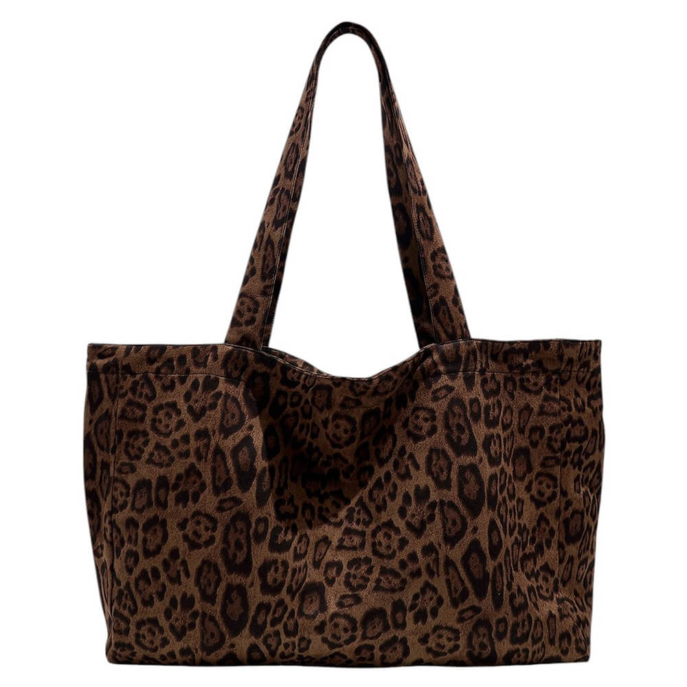 Wild Aura Leopard Tote Bag