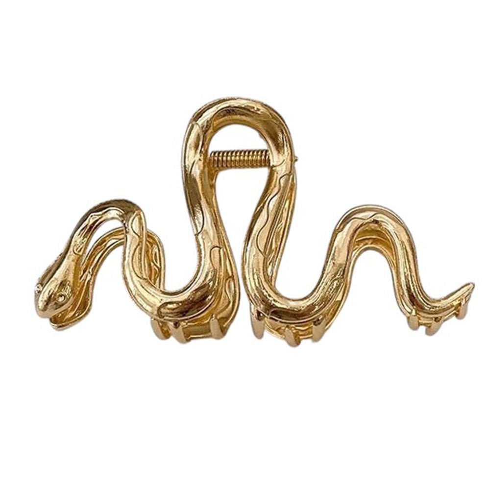 Metallic Snake Hair Claw