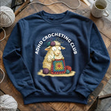 ADHD Crocheting Club Sweatshirt